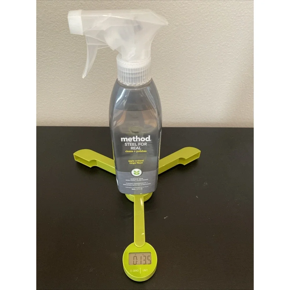 METHOD Steel For Real Stainless Steel Cleaner‎ Apple Orchard Non Toxic